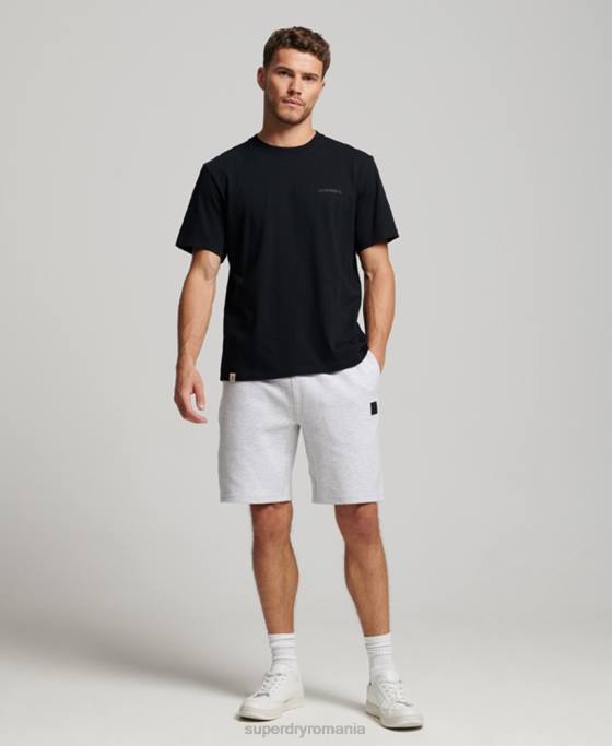 Superdry pantaloni scurți tech îmbrăcăminte gri bărbați JX0Z290