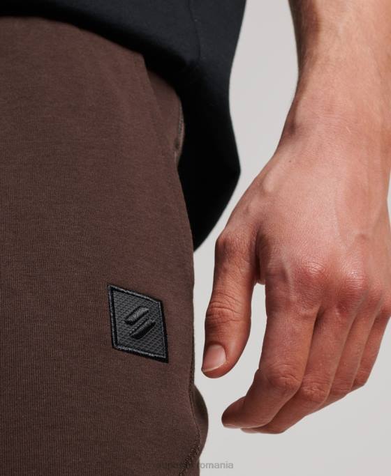 Superdry pantaloni scurți tech îmbrăcăminte maro bărbați JX0Z301