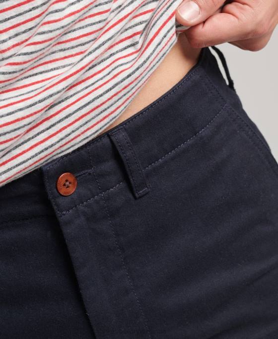 Superdry pantaloni scurți vintage ofițer chino îmbrăcăminte marina bărbați JX0Z306