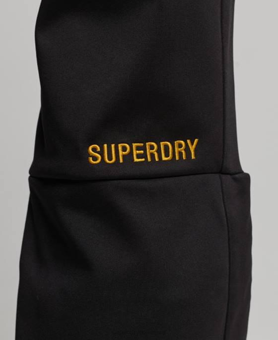 Superdry pantaloni slim softshell de schi îmbrăcăminte negru femei JX0Z2601