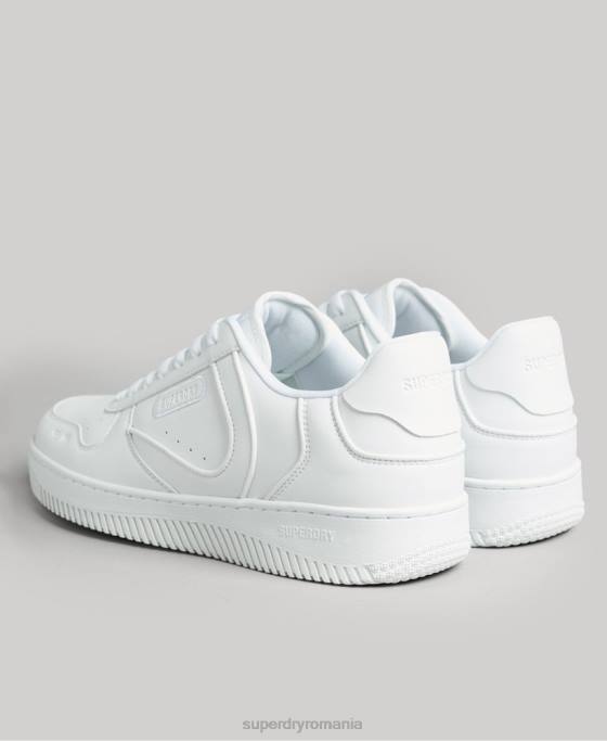 Superdry pantofi de antrenament vegani groși pantofi alb bărbați JX0Z1937
