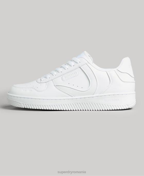 Superdry pantofi de antrenament vegani groși pantofi alb bărbați JX0Z1937