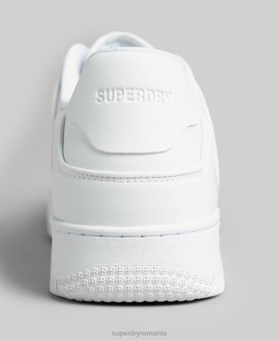 Superdry pantofi de antrenament vegani groși pantofi alb bărbați JX0Z1937
