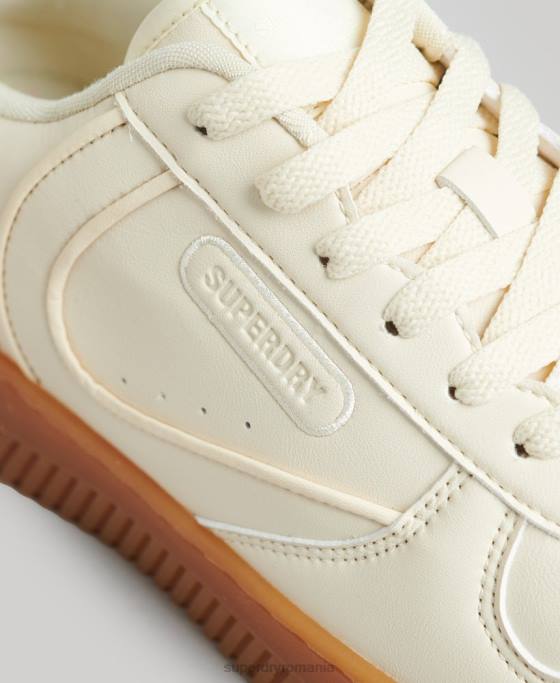 Superdry pantofi de antrenament vegani groși pantofi alb bărbați JX0Z1946