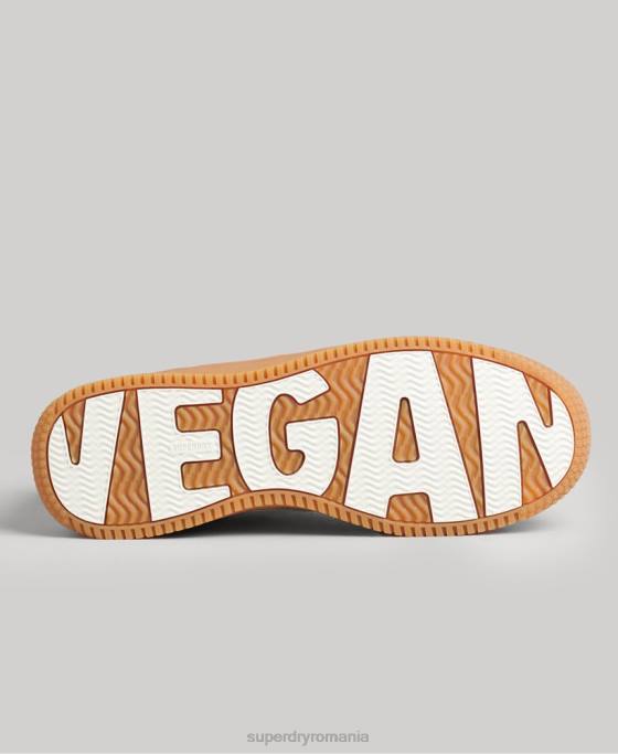 Superdry pantofi de antrenament vegani groși pantofi alb bărbați JX0Z1946