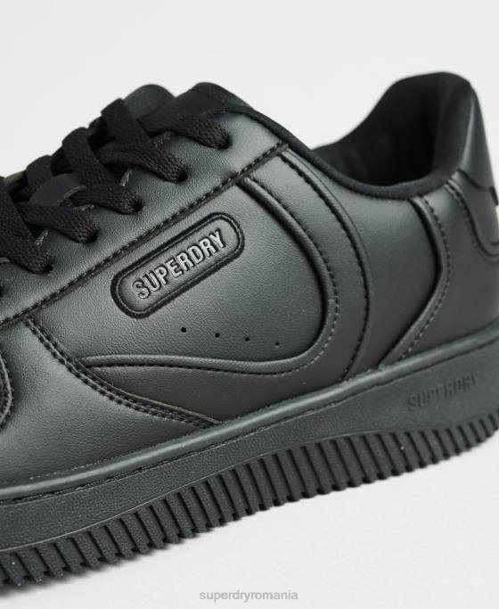 Superdry pantofi de antrenament vegani groși pantofi negru bărbați JX0Z1935