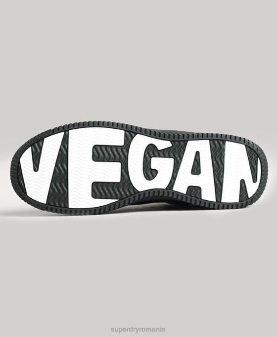 Superdry pantofi de antrenament vegani groși pantofi negru bărbați JX0Z1935
