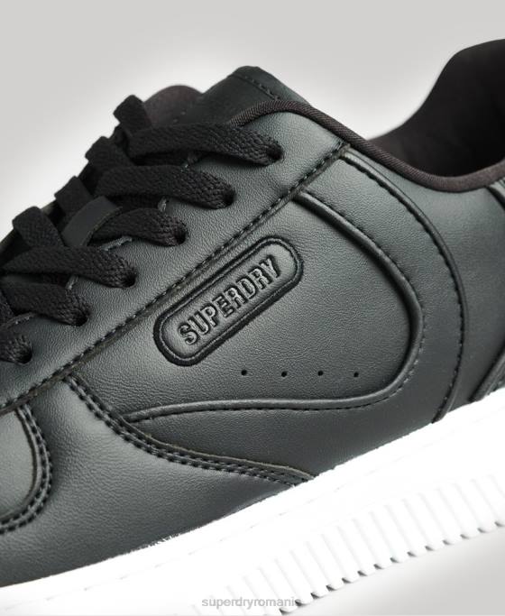 Superdry pantofi de antrenament vegani groși pantofi negru bărbați JX0Z1938