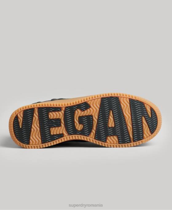 Superdry pantofi de antrenament vegani groși pantofi negru bărbați JX0Z1943
