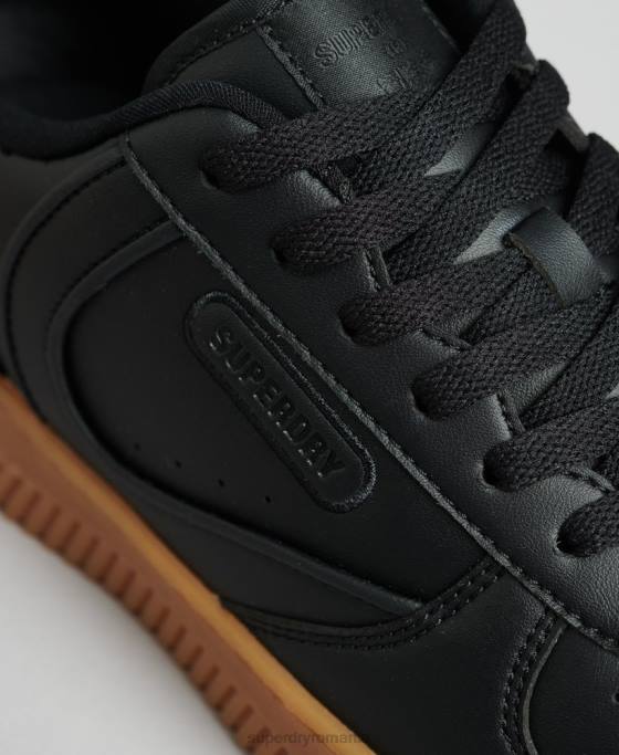 Superdry pantofi de antrenament vegani groși pantofi negru bărbați JX0Z1943