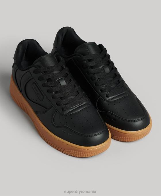 Superdry pantofi de antrenament vegani groși pantofi negru femei JX0Z4349