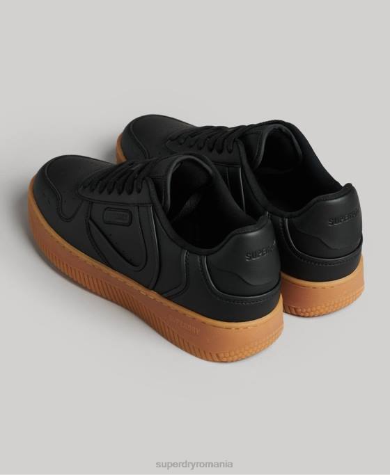 Superdry pantofi de antrenament vegani groși pantofi negru femei JX0Z4349