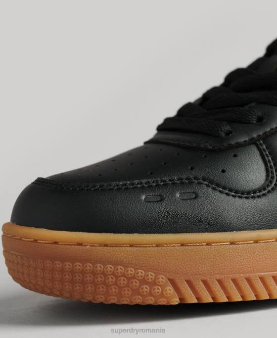 Superdry pantofi de antrenament vegani groși pantofi negru femei JX0Z4349