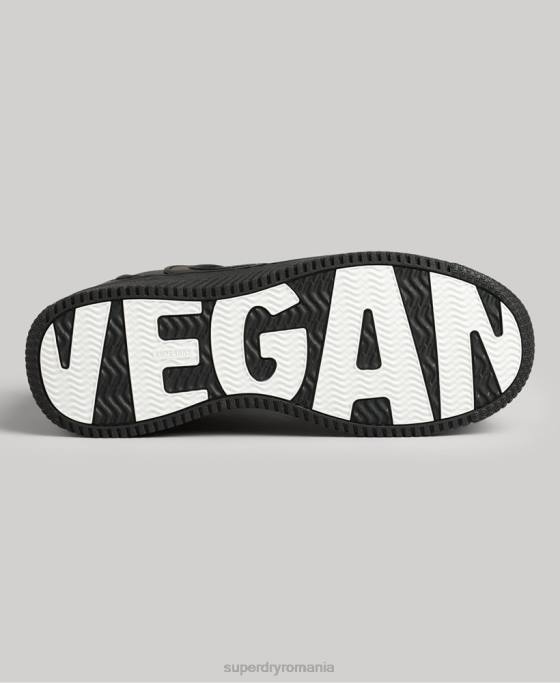 Superdry pantofi de antrenament vegani groși pantofi negru femei JX0Z4425