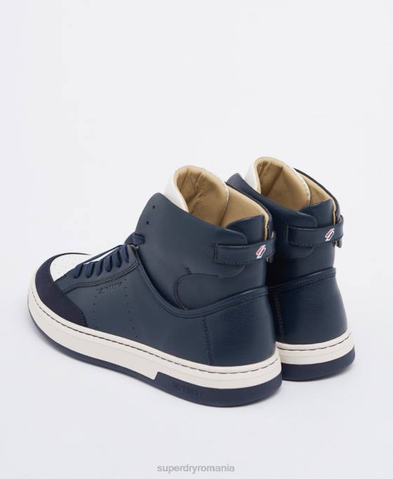 Superdry pantofi sport cu coș vegan pantofi marina bărbați JX0Z1926