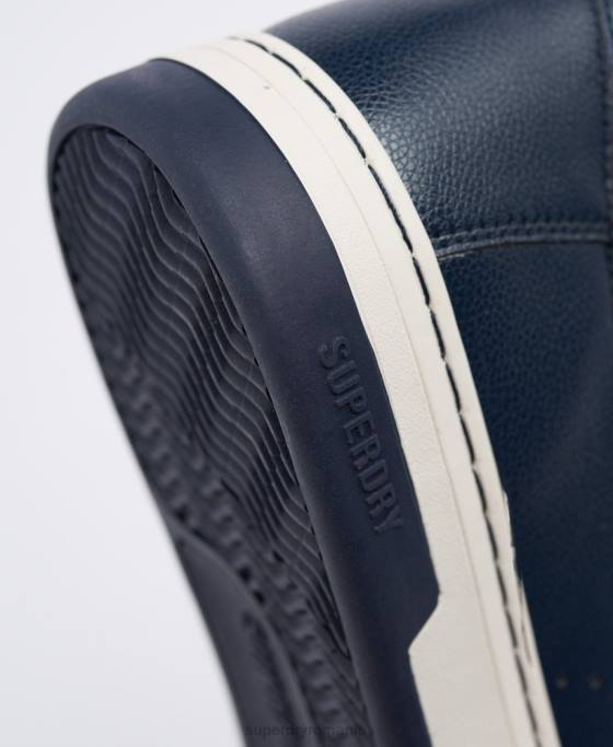 Superdry pantofi sport cu coș vegan pantofi marina bărbați JX0Z1926