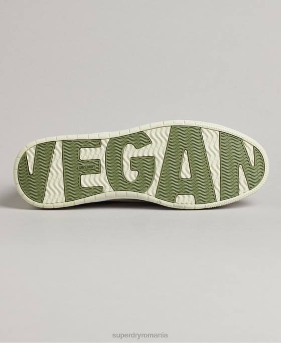 Superdry pantofi sport de jos vegani pantofi verde bărbați JX0Z1894