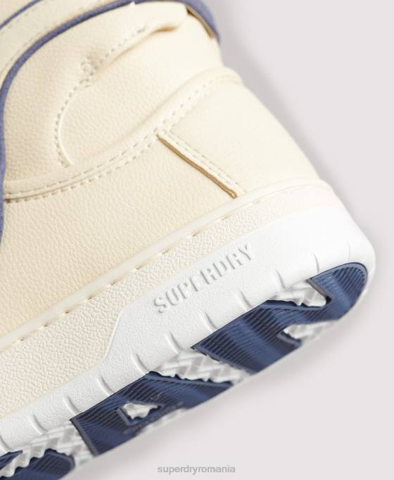 Superdry pantofi sport de înaltă coș vegan vintage pantofi nud femei JX0Z6729