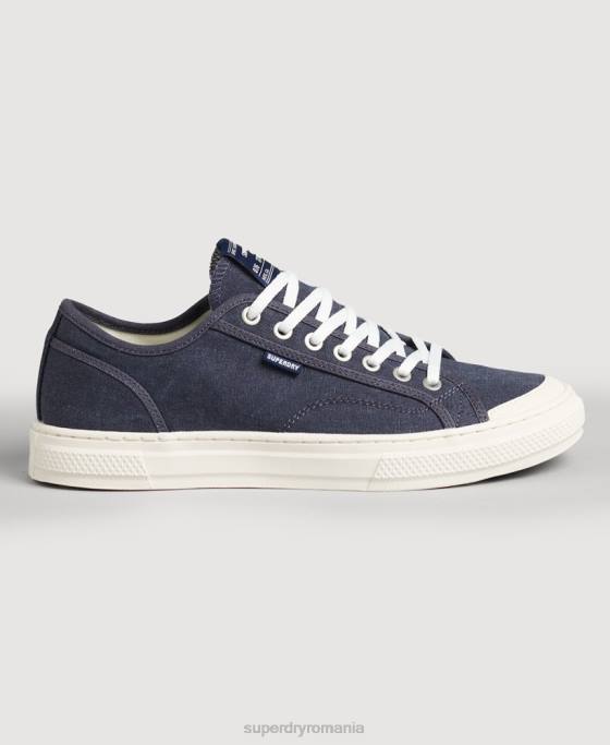 Superdry pantofi sport vechi vegani faux vulc pantofi marina femei JX0Z4420