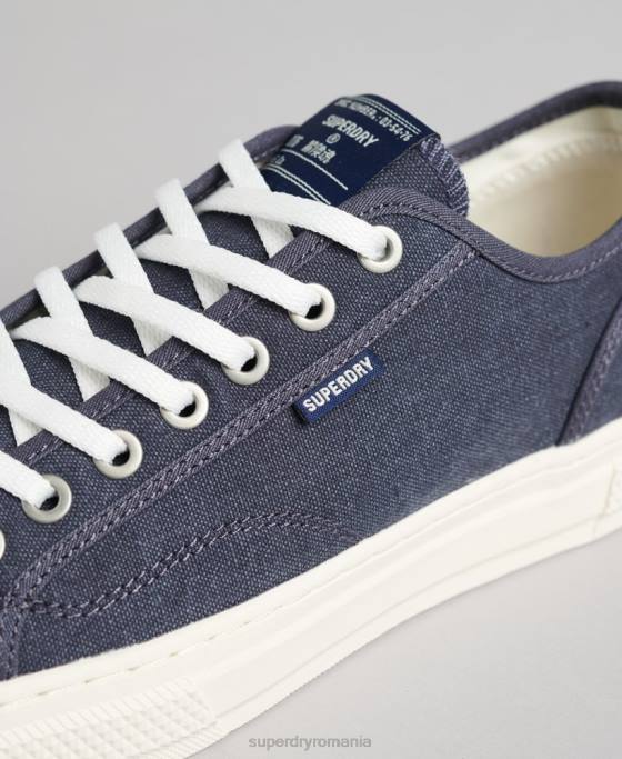 Superdry pantofi sport vechi vegani faux vulc pantofi marina femei JX0Z4420