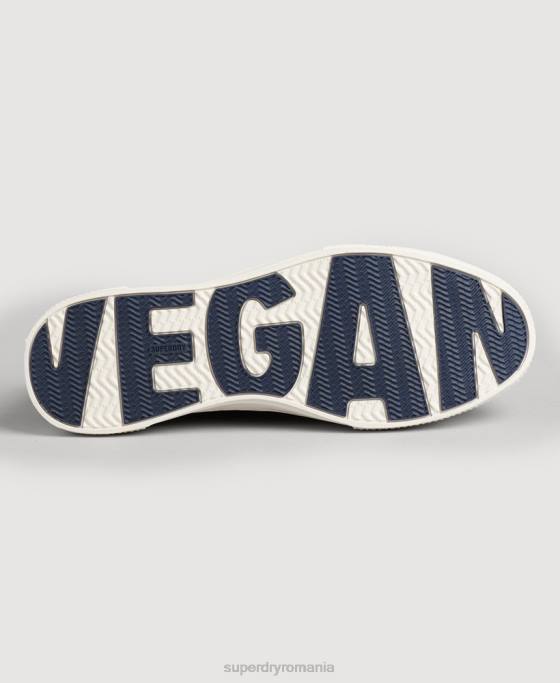 Superdry pantofi sport vechi vegani faux vulc pantofi marina femei JX0Z4420