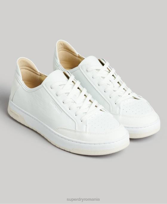 Superdry pantofi sport vechi vegani pantofi alb femei JX0Z4365