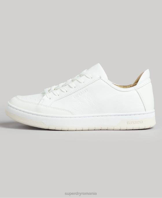 Superdry pantofi sport vechi vegani pantofi alb femei JX0Z4365