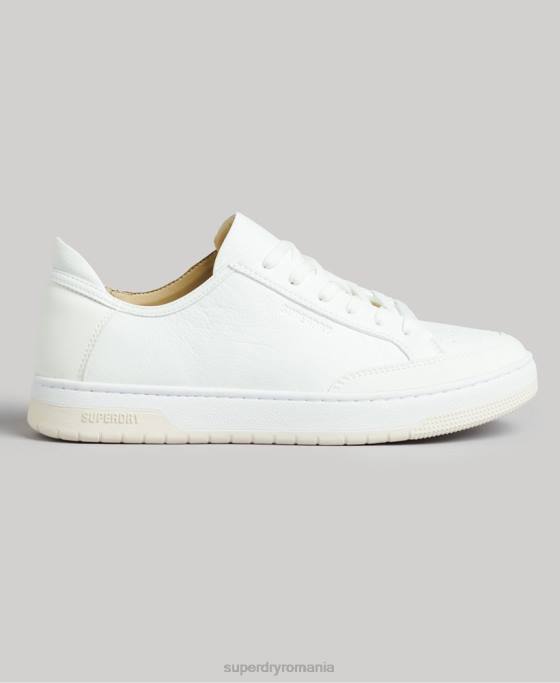 Superdry pantofi sport vechi vegani pantofi alb femei JX0Z4365