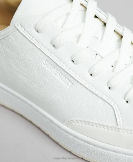 Superdry pantofi sport vechi vegani pantofi alb femei JX0Z4365