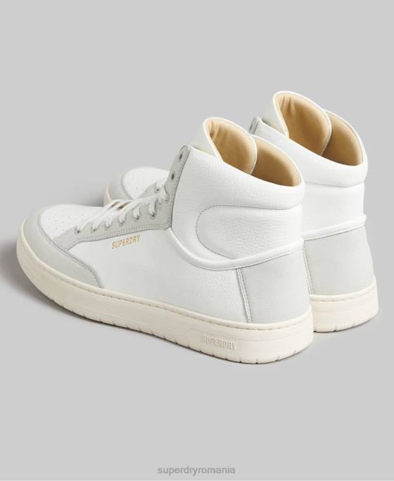 Superdry pantofi sport vegani vintage pantofi alb bărbați JX0Z1909