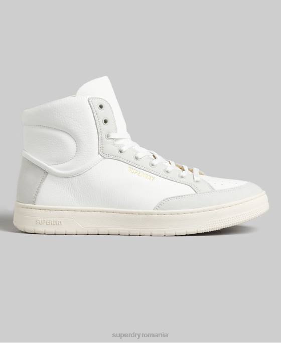 Superdry pantofi sport vegani vintage pantofi alb bărbați JX0Z1909