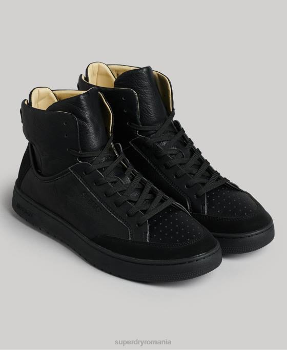 Superdry pantofi sport vegani vintage pantofi negru bărbați JX0Z1914