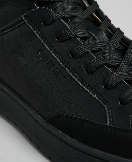 Superdry pantofi sport vegani vintage pantofi negru bărbați JX0Z1914