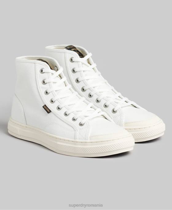 Superdry pantofi vegani din pânză pantofi cremă bărbați JX0Z1898