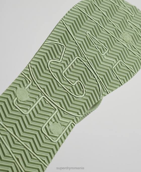 Superdry pantofi vegani pantofi kaki bărbați JX0Z1906