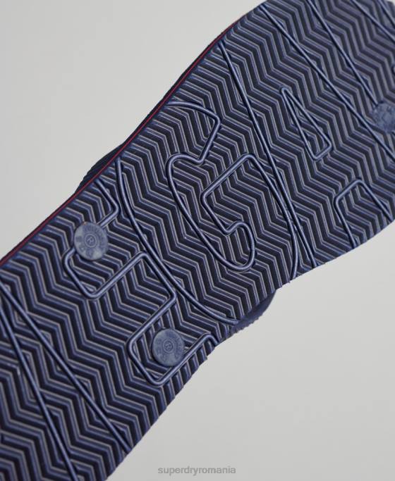 Superdry pantofi vegani pantofi marina bărbați JX0Z1896