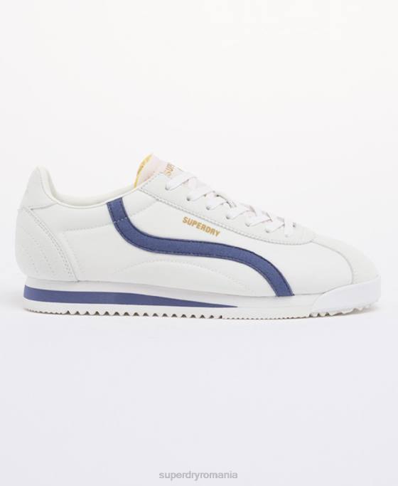 Superdry pantofi vegani retro alergători pantofi albastru femei JX0Z4418