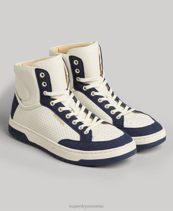 Superdry pantofi înalți vintage premium vegani pantofi marina femei JX0Z6665