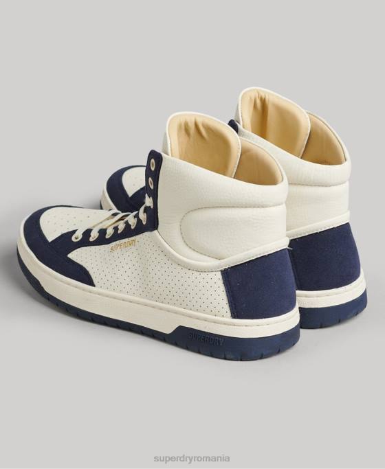 Superdry pantofi înalți vintage premium vegani pantofi marina femei JX0Z6665