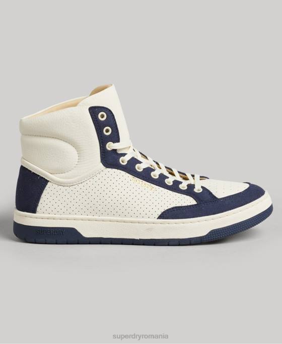 Superdry pantofi înalți vintage premium vegani pantofi marina femei JX0Z6665