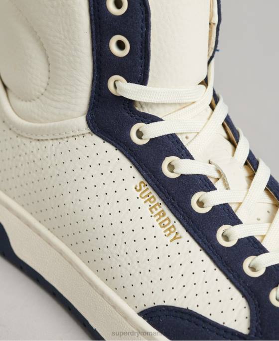 Superdry pantofi înalți vintage premium vegani pantofi marina femei JX0Z6665