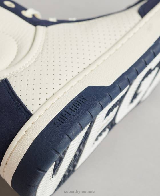 Superdry pantofi înalți vintage premium vegani pantofi marina femei JX0Z6665