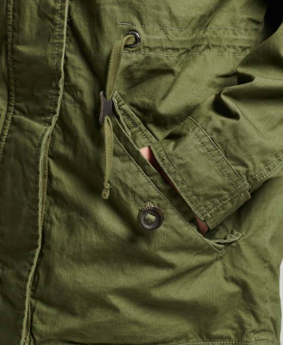 Superdry parca de câmp îmbrăcăminte kaki femei JX0Z5433