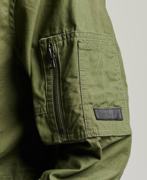 Superdry parca de câmp îmbrăcăminte kaki femei JX0Z5433