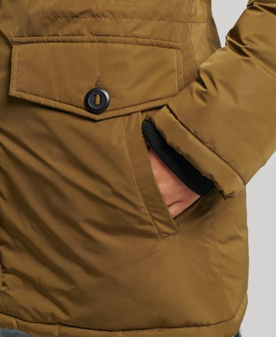 Superdry parka Ashley Everest îmbrăcăminte verde femei JX0Z5516