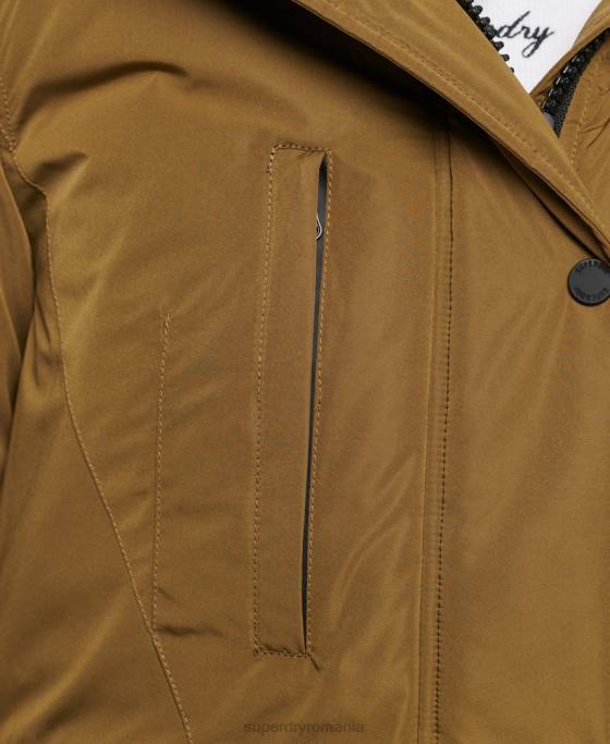 Superdry parka Ashley Everest îmbrăcăminte verde femei JX0Z5516