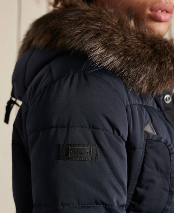 Superdry parka chinook îmbrăcăminte marina bărbați JX0Z4618