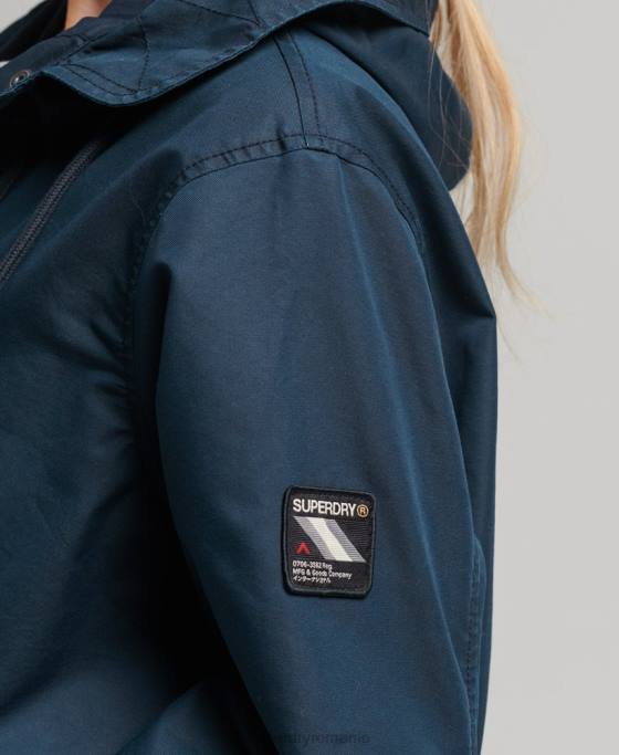 Superdry parka de câmp îmbrăcăminte marina femei JX0Z3545