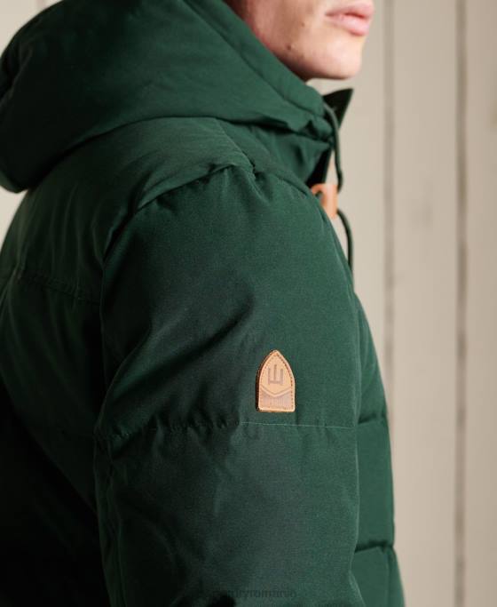 Superdry parka de expediție montană îmbrăcăminte verde bărbați JX0Z4485