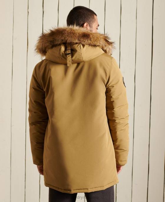 Superdry parka everest îmbrăcăminte bronzat bărbați JX0Z4738